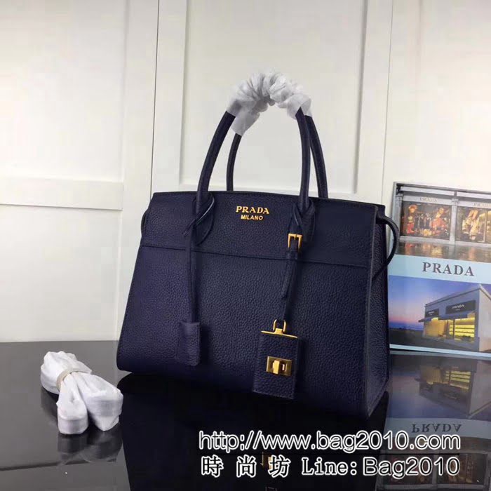 普拉達PRADA原單 新款 prada esplanade bag 1BA047 荔枝紋牛皮 手提肩背包 PHY1551